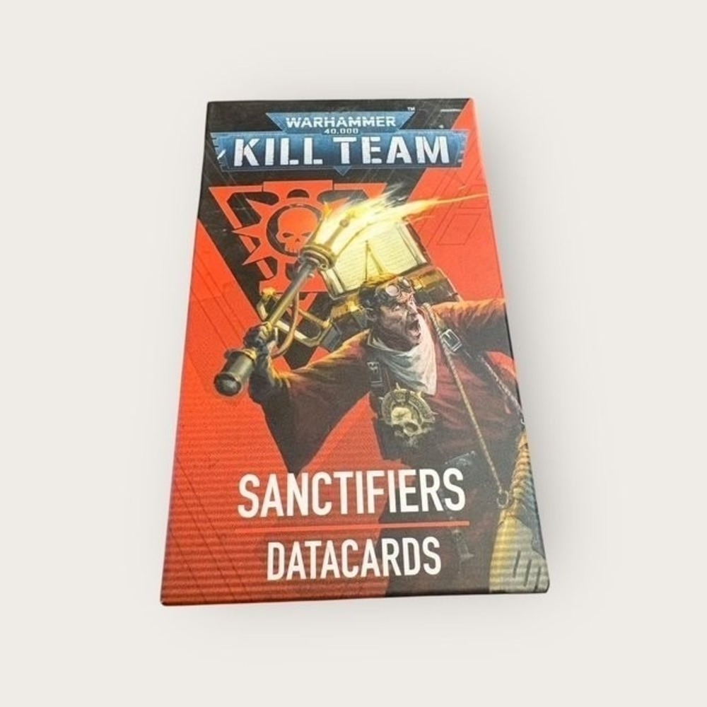 Games Workshop Warhammer 40K Kill Team Sanctifiers Datacards 102-59